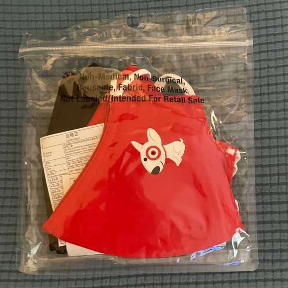 Target cloth face masks. Set of two - Picture 1 of 2
